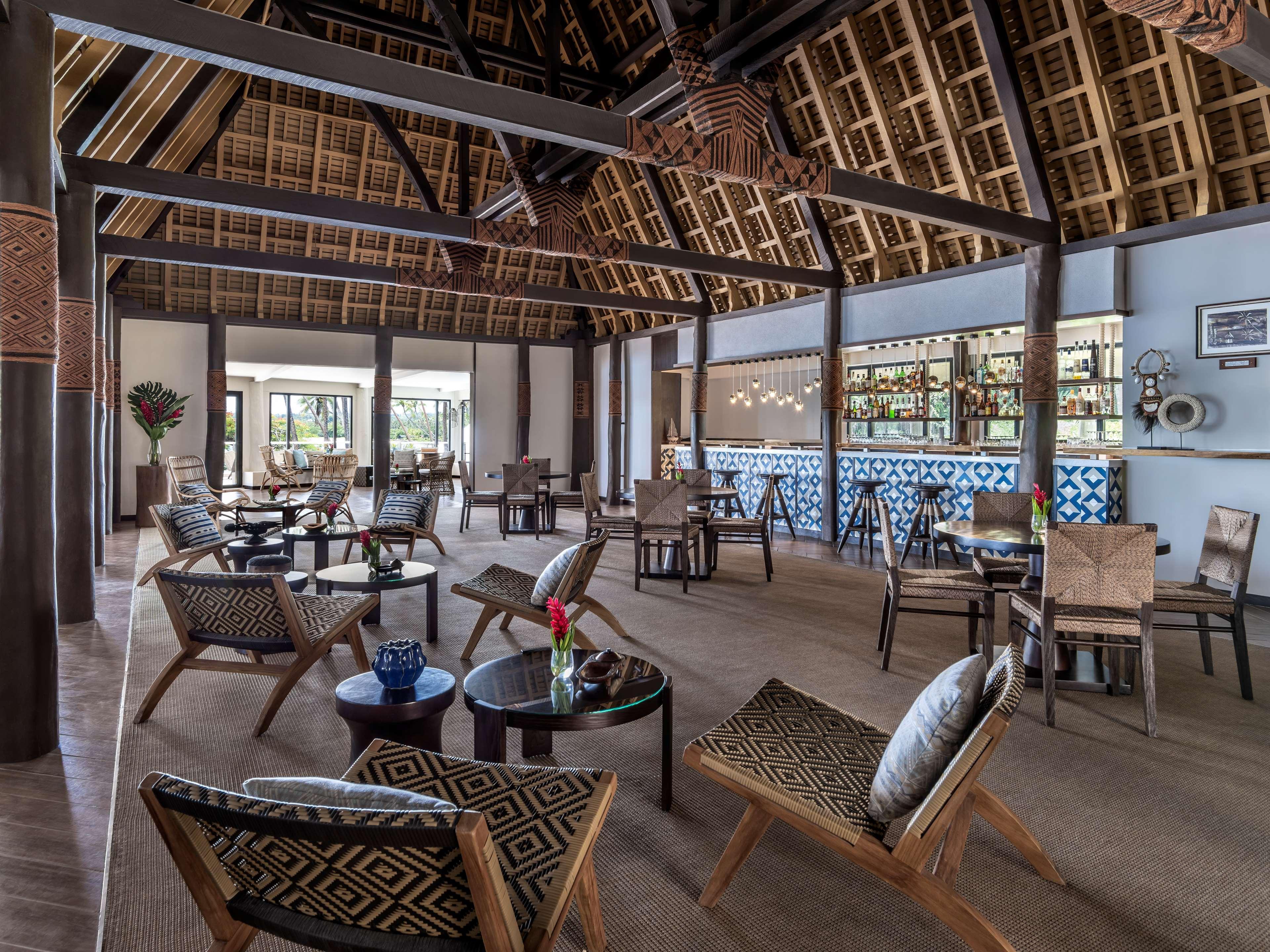 Shangri-La Yanuca Island, Fiji Voua Exterior foto The bar at the resort